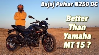 2023 Bajaj Pulsar N250 Dual Channel ABS Review  Better Than Yamaha MT 15 V2 [upl. by Rafat]