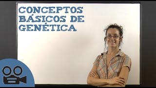 Conceptos básicos de genética [upl. by Nnarual]