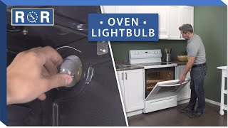 Oven Light Bulb  Repair amp Replace [upl. by Spector]