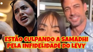 WILLIAM LEVY E SAMADHI ESTÃO SENDO DURAMENTE CRITICADOS [upl. by Adnolrehs]