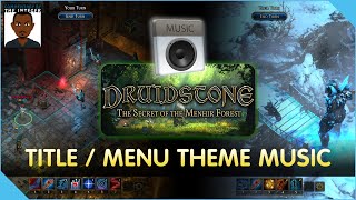 Druidstone The Secret of the Menhir Forest Menu Theme Music [upl. by Ardnuat172]