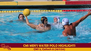 CMS Mens Water Polo Highlights vs Air Force [upl. by Rentsch]