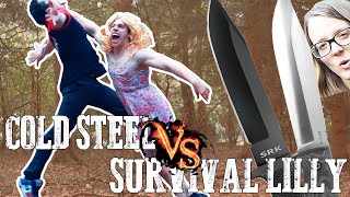 Cold Steel Vs Survival Lilly  SRK VS APO1 [upl. by Attennyl212]