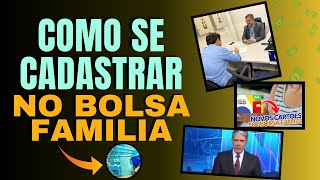 COMO SE CADASTRAR NO BOLSA FAMILIA 2024  passo a passo [upl. by Cirtemed]