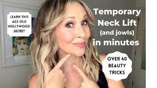 Temporary Neck Lift in Minutes [upl. by Arhna609]