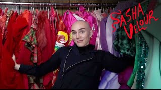 Sasha Velour Closet Tour [upl. by Wyn]