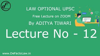 Law optional UPSC Lecture 12 International Law Nature Source Relation with Municipal Law [upl. by Nats]