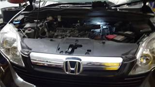 Honda CRV 2008 Diesel iCTDi fuel filter removal replacement How to do it and how to bleed it [upl. by Grosmark]