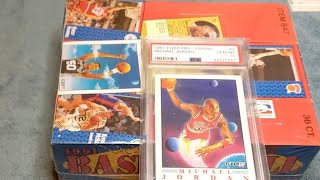 199192 Fleer Basketball 🏀 Box Opening Tons Of Jordan Cards [upl. by Burdett]