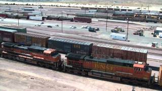 BNSF Barstow Yard Tower Tour HD [upl. by Guibert]