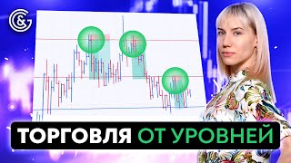 Торговля от УРОВНЕЙ принципы и примеры [upl. by Elletsirk]