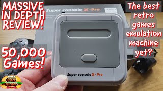 Super Console X Pro In Depth Review and Play Through Is this the best retro emulation device [upl. by Hteboj536]