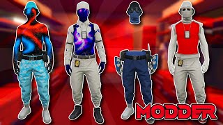 ✔AVOIR PLUSIEURS TENUES MODDER EN MÊME TEMPS  Gta 5 Online [upl. by Ydollem]