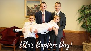 Ellas Baptism and Confirmation [upl. by Yremrej]