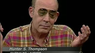 Hunter S Thompson interview 1997 [upl. by Teuton]