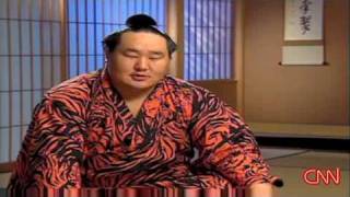 Sumo Wrestler Asashoryu Interview 朝青龍 [upl. by Biles]