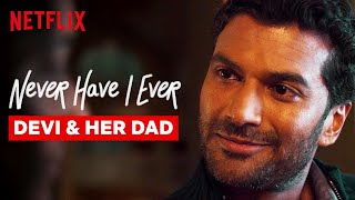 Never Have I Ever  Devi and Her Dad  Netflix [upl. by Monro]