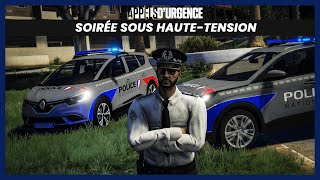 GTA 5 RP  Soirée sous haute tension  Police Nationale [upl. by Livi]