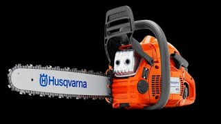 400 Series Chainsaw Starting Procedure Husqvarna 435 440 445 450 models [upl. by Ellehsyt992]