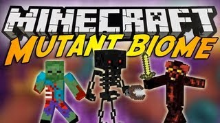 Minecraft Mod Showcase MUTANT BIOME [upl. by Spalla616]