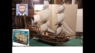 Revel 172nd Scale Pirate Ship Review and Build Up [upl. by Eagle506]