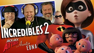 Another Incredible film and shorts Incredibles 2 Jack Jack attack amp Auntie Edna movie reaction [upl. by Sherilyn]