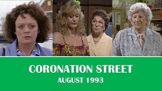 Coronation Street  August 1993 [upl. by Eyaf228]