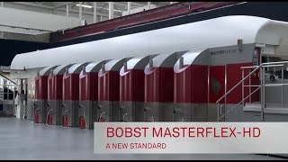 BOBST MASTERFLEXHD Flexographic printing press [upl. by Mharba494]