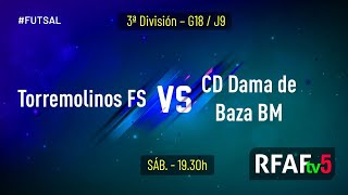 FUTBOL SALA TORREMOLINOS Vs DAMA DE BAZA BM [upl. by Anyar873]