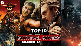 Action Movies Top 10 Survival Movies You Cant Miss [upl. by Rez]