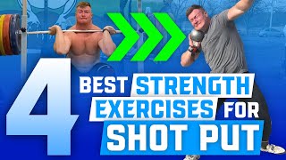 Best Strength Exercises For Shot Put [upl. by Eiramac]