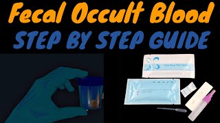 Fecal Occult Blood Guide MEDICAL LABORATORY SCIENCE [upl. by Rozanna298]