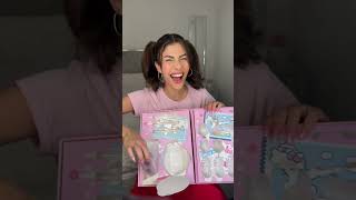 Hello kitty unboxing from part 2 sheglamofficial youtubeshorts shortvideo sheglam [upl. by Ailana]