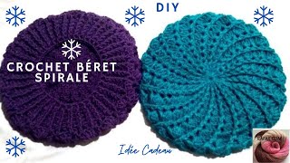 Crochet Béret spirale [upl. by Worth]