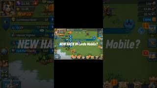 New Hack in Lords Mobile  😳 lordsmobile [upl. by Anawaj]