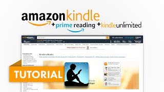 Amazon Kindle Bücher lesen Prime Reading  Kindle Unlimited Amazon Tutorial Serie 04 [upl. by Nimzay]