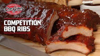 How to Make CompetitionStyle BBQ Ribs  CharGriller [upl. by Odlabso]