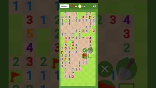 Google Minesweeper  Medium Mobile World Record [upl. by Notxed188]