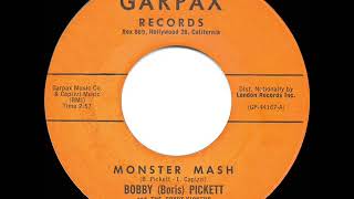 1962 HITS ARCHIVE Monster Mash  Bobby Boris Pickett a 1 record [upl. by Hola]