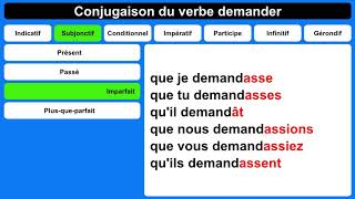 Conjugaison du verbe demander [upl. by Ann-Marie]