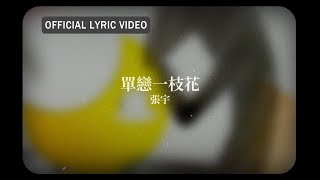 張宇 Phil Chang 《單戀一枝花》official Lyric Video [upl. by Gerianne]