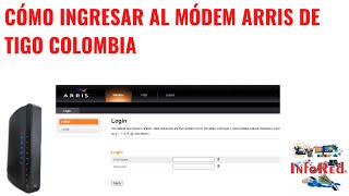 Cómo ingresar al módem Arris de Tigo Colombia [upl. by Gayel436]