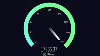 Speedtest 20Gbps connection [upl. by Aicirtal577]