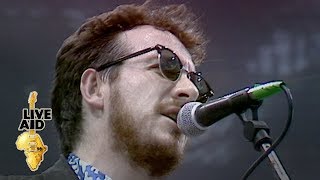 Elvis Costello  All You Need Is Love Live Aid 1985 [upl. by Grossman]