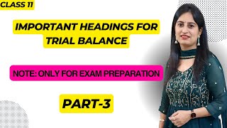 Exam Preparation Important Questions Part  3 trialbalance [upl. by Solange]