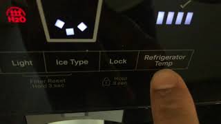 Whirlpool RefrigeratorFreezer  How to adjust refrigerator temperature [upl. by Uttasta946]