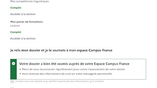 Comment Soumettre votre dossier Campus France Etude en France 20252026 [upl. by Kaitlynn132]