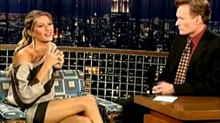 Gisele Bundchen on Conan OBrien on Late Night With Conan OBrien [upl. by Dotty]