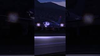 THE LANDING OF A TBM 850 WITH CROSS WIND [upl. by Vez]