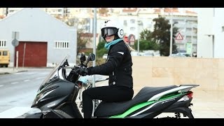 Kawasaki J300 Scooter Reviewd Sponsored By Bridgestone [upl. by Eselahc]